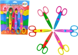 Kreativne škarje Barviti dekorativni vzorci za scrapbooking, 6 kosov