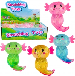 Antistresni gnjotek axolotl squishy – mešanica barv