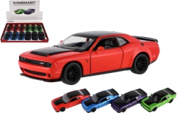 Kovinski model avtomobila Kinsmart Dodge Challenger SRT Demon 170 (2023) 13 cm z vzvratnim navijanjem