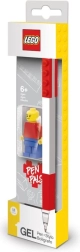 LEGO gel pisalo z minifigurico, rdeče