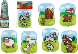 Piskajoča blazinica Moje prve živalice 12 × 9 × 2 cm