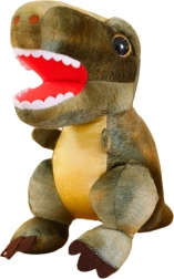 Plišasti dinozaver s teksturo kože zelen 32 cm