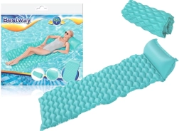 Napihljiva plažna blazina 213 × 86 cm Bestway – Turkizna