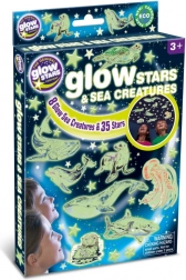 Stenske nalepke Brainstorm Svetleče zvezde in morski organizmi