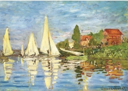 Puzzle regata v argenteuil 1000 kosov