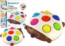 Senzorična ježek Zabavna Montessori plošča