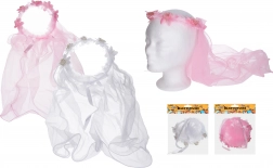 Karnevalsni naglavni trak z tančico