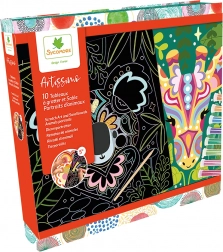 Kreativni set Artissimo XXL - Praskanje in peskanje živalskih portretov