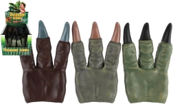 Gumijasti dinozavrski kremplji za roko 15 × 23 cm – karnevalna kostumska tačka