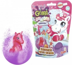 Glibbi samorogova šumeča kopalna bomba s presenečenjem