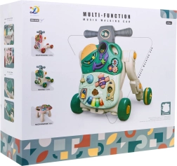 Interaktivna otroška igrača 5v1 – hojica, poganjalec, skiro, aktivnostna mizica in senzorična tabla (18+ mesecev)