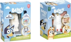 Bluey mehka squishy figurica za barvanje