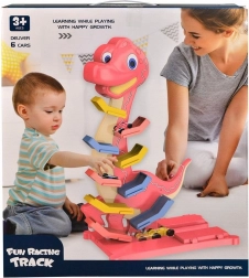 Večnadstropna dirkalna proga Dinozaver z avtomobilčki