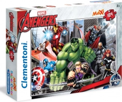 Puzzle CLEMENTONI Avengers Pripravljeni na boj MAXI 104 kosov