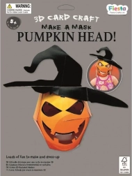 Fiesta Crafts ustvarjalni komplet 3D maska buče