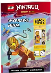 LEGO NINJAGO: odprava ninjev – interaktivna knjiga z minifiguro Arina