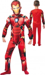 Otroški kostum MARVEL Iron Man 122–128 cm (7–8 let) z masko