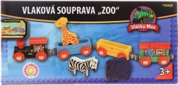 Vláčky Max vlakovna garnitura Zoo