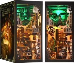 2Kids Toys 3D sestavljanka za knjige, miniaturna čarovniška hiša