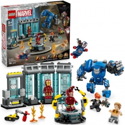 lego marvel ironmanov laboratorij: oklepna soba 76315