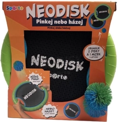neodisk sporto - zabavna igra metanja in lovljenja z žogico