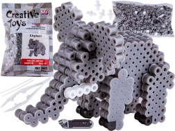 Iron-on beads 3D elephant in a pouch