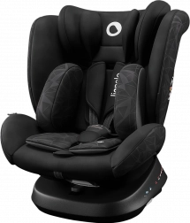 Otroški avtosedež Bastiaan One Isofix 0–36 kg od Lionelo – Črni oniks