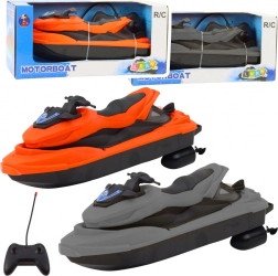 RC vodni skuter 1:42 – siv ali oranžen