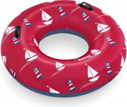 Napenjalni obroč BESTWAY 119 cm z ročaji – Rdeča