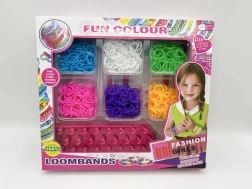Ustvarjalni komplet za izdelavo zapestnic LOOM BANDS – 1200 elastik