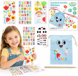 Woopie Art&Fun ustvarjalni komplet za okraševanje torbice z nalepkami