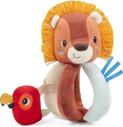 Lilliputiens ropotuljica lev Jack in papagaj