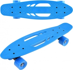 Otroški penny skateboard z nosilnimi izrezi do 50 kg – Modra
