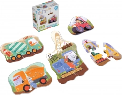 Véééliké puzzle gradbeni stroji