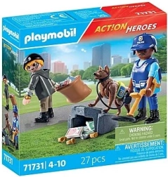 Playmobil Iskanje s policijskim psom