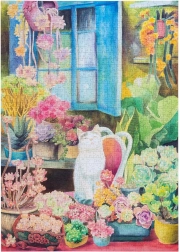 RoboTime puzzle Mačji vrt 1000 kosov