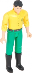 Bruder Bworld figurica JOHN DEERE – rumena majica, zelene hlače