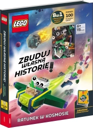 LEGO Master Brand – reševanje v vesolju (knjiga in set za sestavljanje)