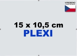 Okvir Euroclip 15 x 10,5 cm iz pleksi stekla