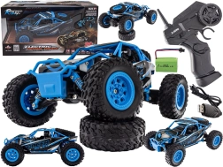 Radijsko voden desert truck 4WD 2,4 GHz 1:24 moder - 1 kos