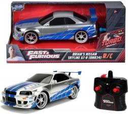 RC avto Nissan Skyline GT‑R R34 Hitri in drzni 1:24