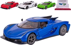 Kinsmart Koenigsegg Jesko Absolut kovinski model avtomobila s pogonom pull-back
