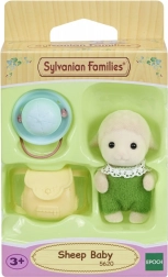 Ovčka Emma – figurica SYLVANIAN FAMILIES s klobukom in nahrbtnikom
