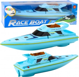 Modra motorna ladjica na baterije