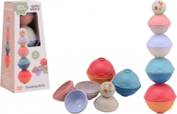 Zlagalne kroglice iz bioplastike HAPPY WORLD