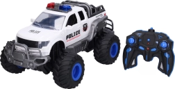 Terensko policijsko RC-avtomobilček z dimnimi učinki, 41,5 cm