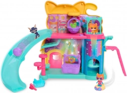 Disney Junior Super Kitties Purr'n'Play igralno igrišče s figuricami, svetlobo in zvokom