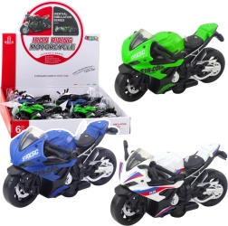 Športni dirkalni motor s vztrajnikom, lučmi in zvoki