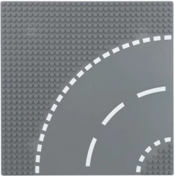 igralna podloga s cesto 25 × 25 cm