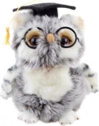 Plišasta sova Diplomant